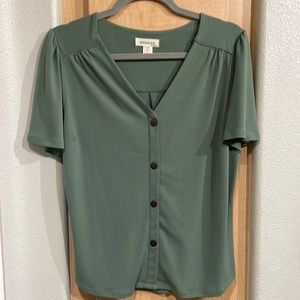 Button front Tee
